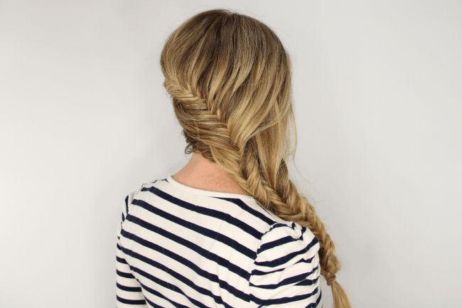 Fishtail Twisted Side Braid In Well Known Side Fishtail Braids For A Low Twist (Gallery 3 of 15)