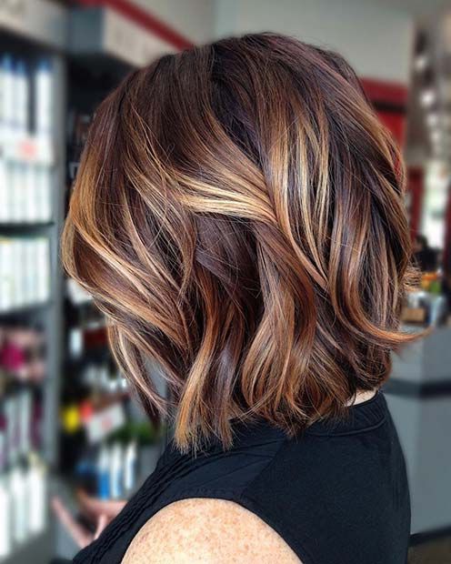Gorgeous Hair Color, Hair Styles, Brown Blonde Hair Throughout Recent Lob Hairstyle With Warm Highlights (Gallery 2 of 20)