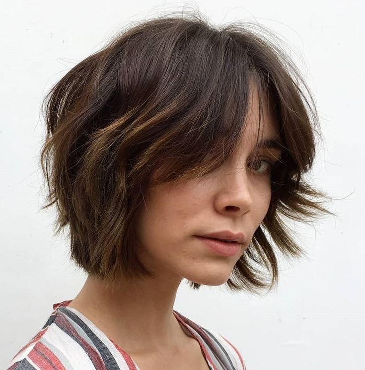 Haircut  For Thick Hair, Thick Hair Styles, Shaggy Bob Hairstyles With Best And Newest Textured Cut For Thick Hair (Gallery 2 of 20)