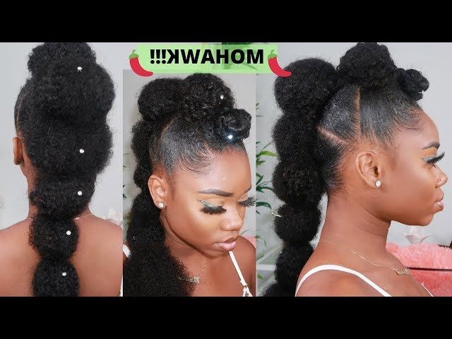 Hairstyle For Natural Hair (View 14 of 15)