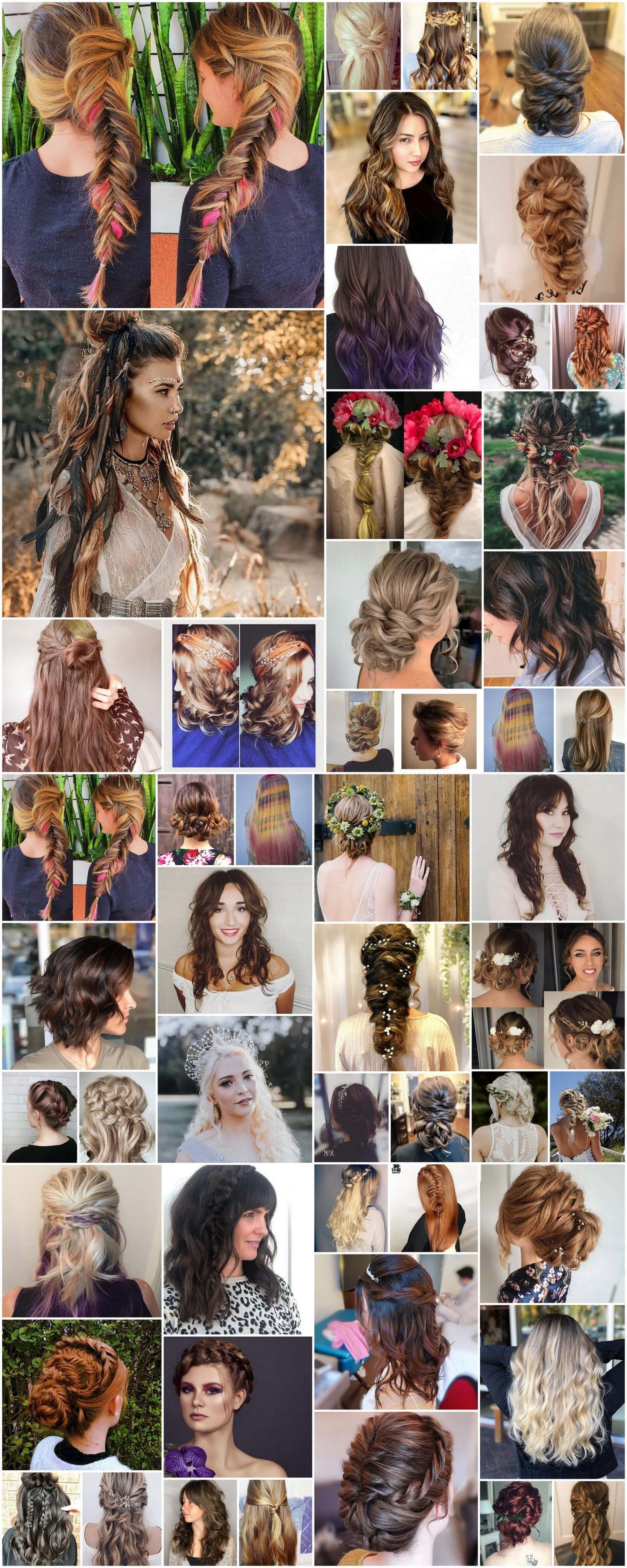 Hippie Boho Gypsy Pertaining To Fashionable Soft Interlaced Updo (Gallery 14 of 15)