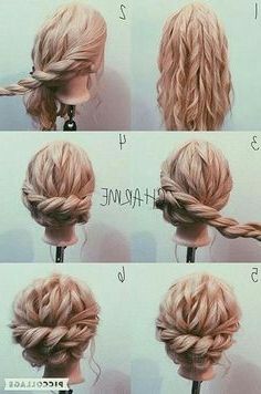 Long Hair Updo, Hair Bun Tutorial, Hairdo Wedding With Trendy Side Updo For Long Thick Hair (View 15 of 15)