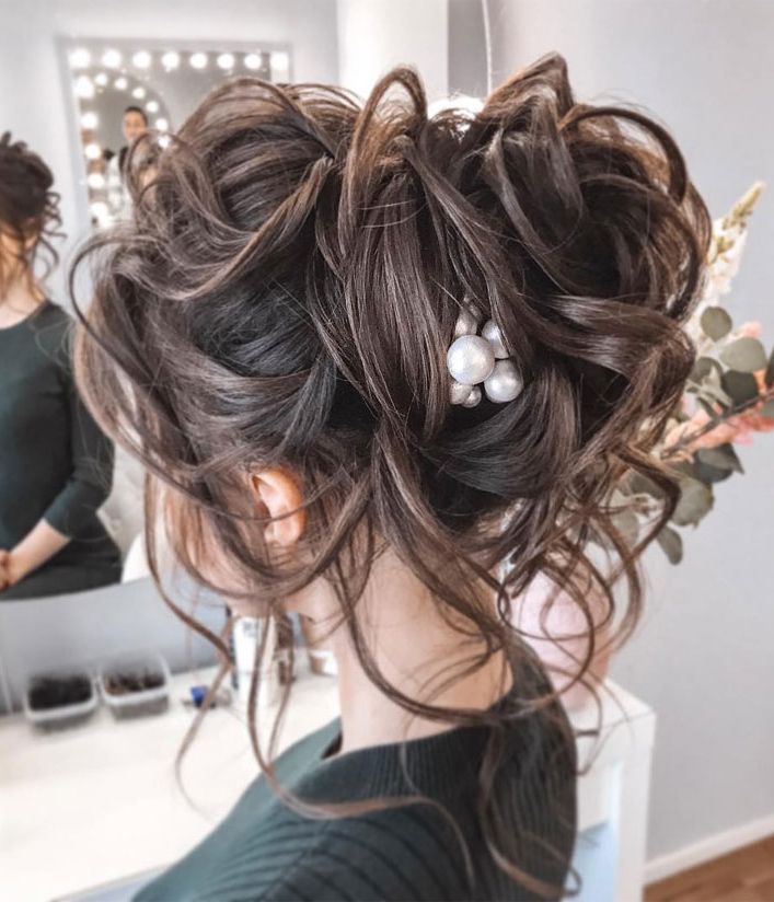 Messy Updo Hairstyles That Will Leave You Speechless : Messy Updo Hairstyle  For Long Hair Intended For Most Popular Messy Updo For Long Hair (View 2 of 15)