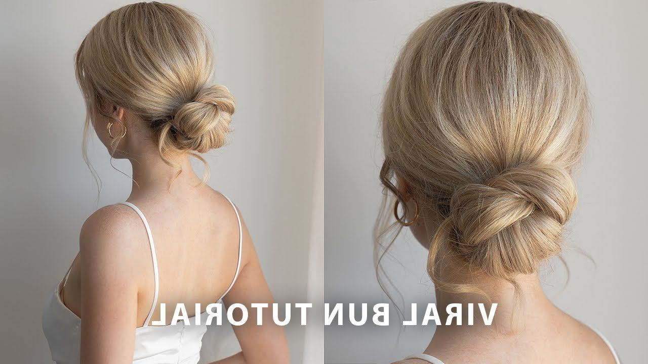 Featured Photo of 15 Ideas of Chunky Twisted Bun Updo for Long Hair