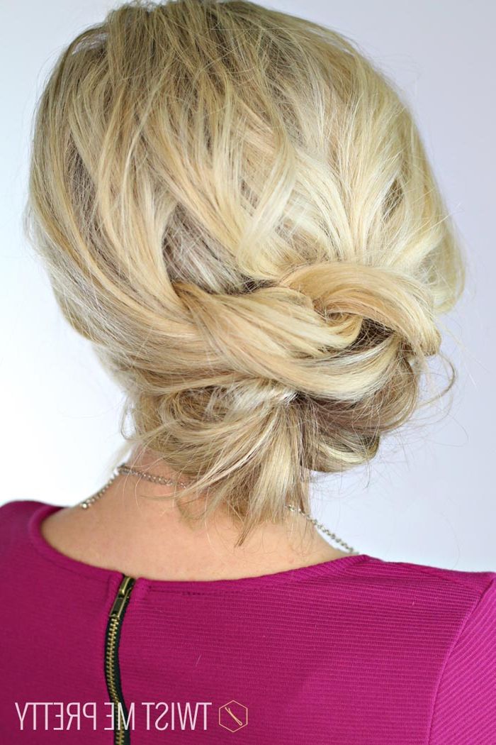 Most Current Knotted Side Bun Updo Within Knotted Updo (Gallery 13 of 15)