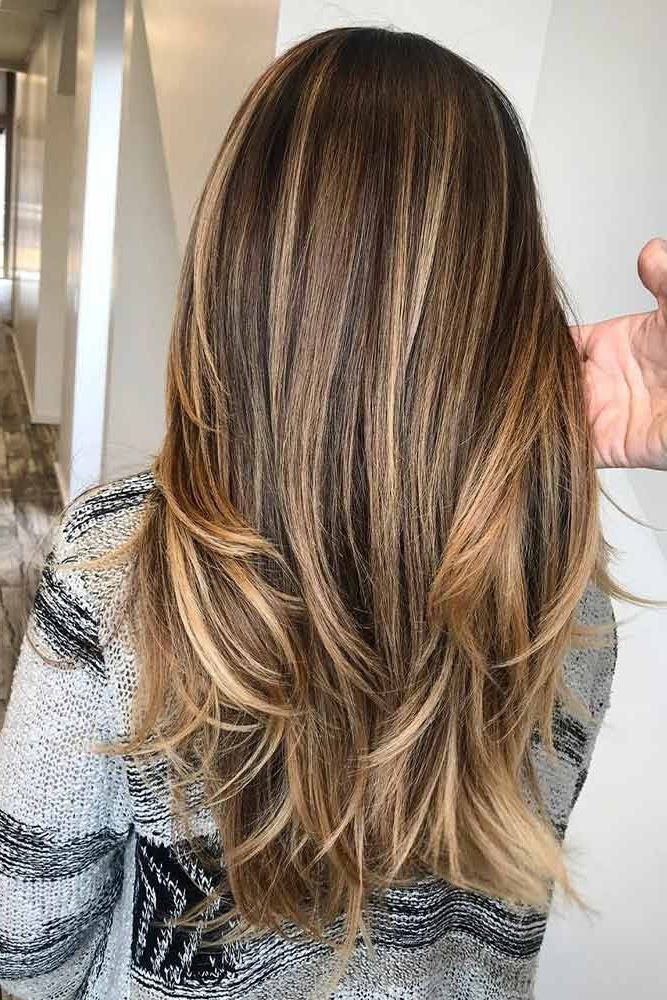Most Current Layers And Highlights With Long Haircuts With Layers For Every Type Of Texture (Gallery 7 of 20)