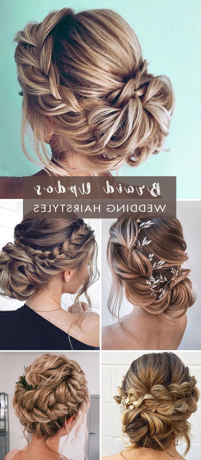 Most Up To Date Bridesmaid’s Updo For Long Hair For 20 Easy And Perfect Updo Hairstyles For Weddings – Ewi (Gallery 5 of 15)