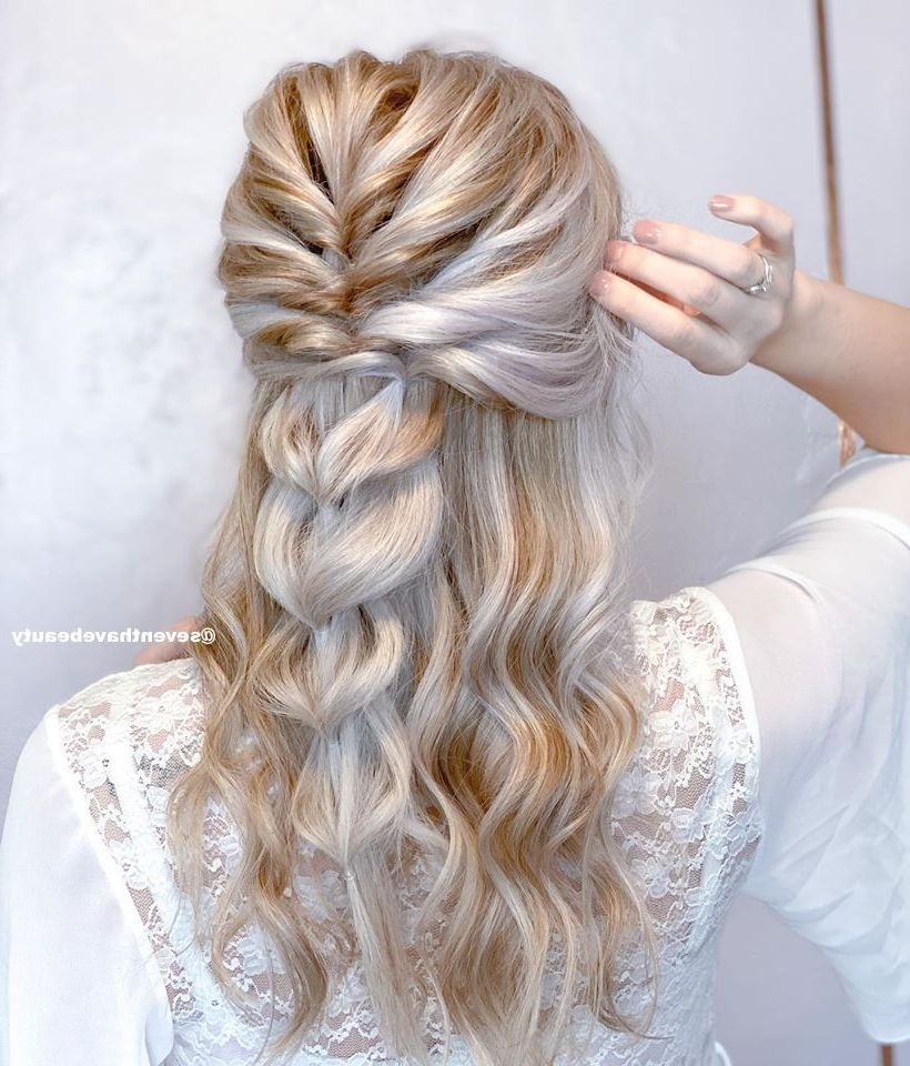 Featured Photo of 15 Best Boho Updo with Fishtail Braids