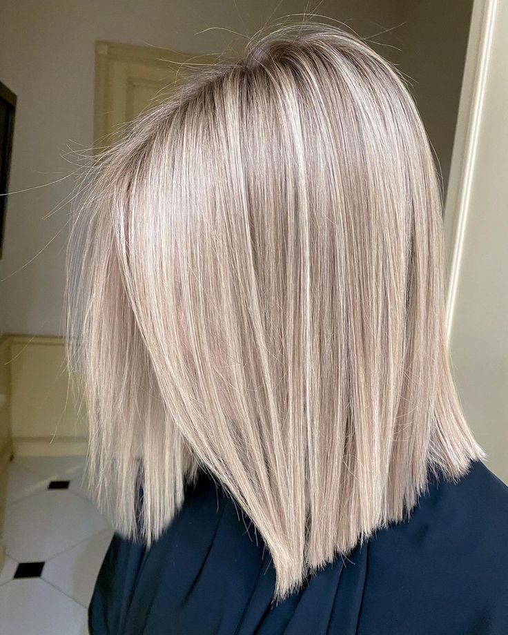 Newest Easy Sleek Hairstyle For Thick Hair Pertaining To 10 Easy Sleek Long Bob Hairstyles For Thick Hair & Super Color Innovations!  – Pop Haircuts (Gallery 12 of 15)