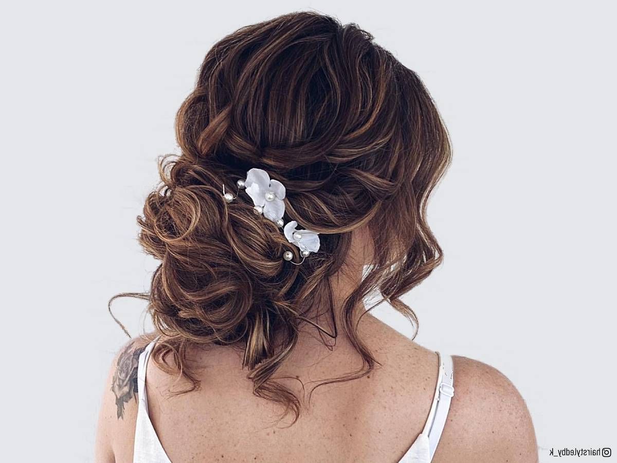 Newest Loose Updo For Long Brown Hair Pertaining To 39 Breathtaking Loose Updos That Are Trendy For 2023 (Gallery 5 of 15)