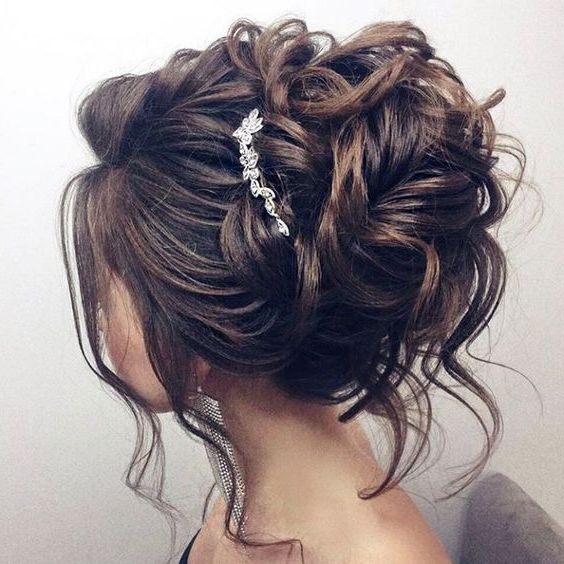 Newest Updo For Long Thick Hair Intended For Need Help! Wedding Updos With Long, Thick Hair (Gallery 11 of 15)
