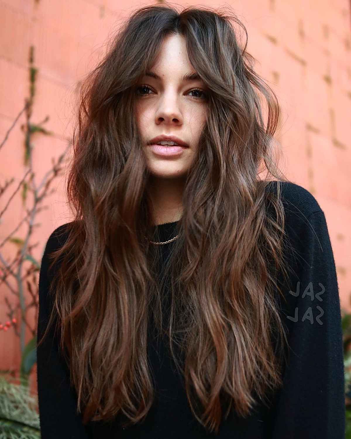 Newest Wavy Cut With Curtain Bangs Intended For Pairing Curtain Bangs With Wavy Hair? 22 Best Ways To Do It (Gallery 5 of 20)