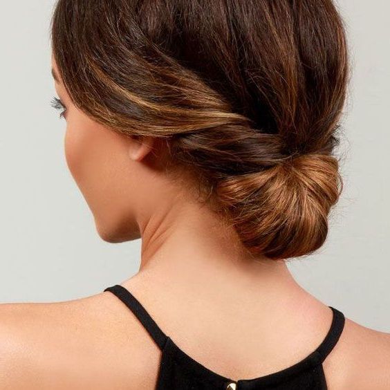 Our Favorite Cool Weather Updos To Try This Winter Pertaining To Well Known Easy Updo For Long Fine Hair (Gallery 10 of 15)