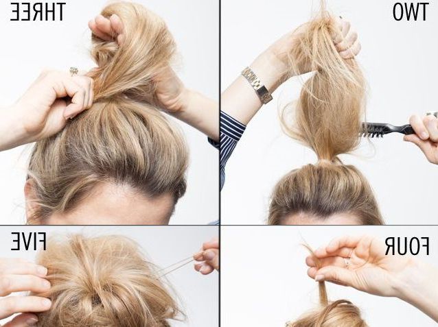 Pin On Hairstyles Intended For Most Up To Date Easy Updo For Long Fine Hair (Gallery 1 of 15)