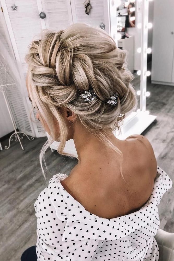 [%popular Braided Updo For Blondes Pertaining To Summer Wedding Hairstyles Ideas For Modern Brides [2023 Guide] | Summer  Wedding Hairstyles, Braided Hairstyles For Wedding, Bridal Hair Updo|summer Wedding Hairstyles Ideas For Modern Brides [2023 Guide] | Summer  Wedding Hairstyles, Braided Hairstyles For Wedding, Bridal Hair Updo Intended For Most Recent Braided Updo For Blondes%] (View 6 of 15)