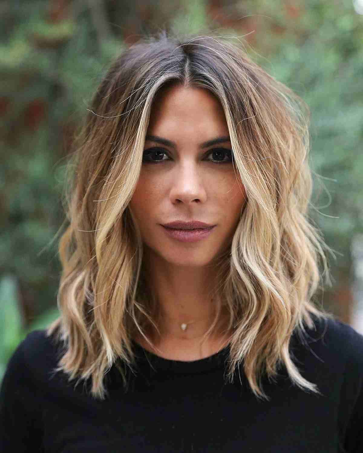 Preferred Long Bob With Choppy Ends Intended For Textured Lob Haircuts Are Trending, Here Are The 51 Coolest Examples (Gallery 12 of 20)