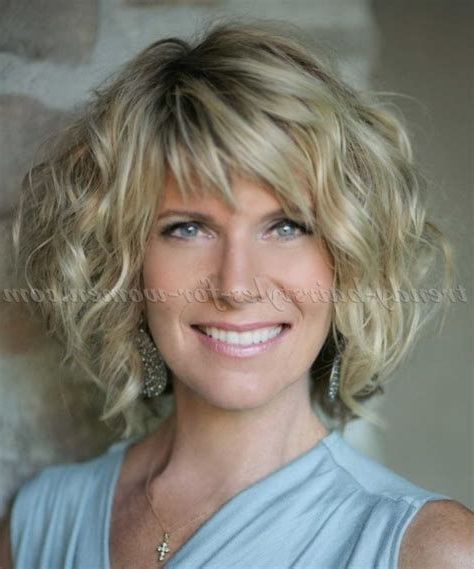 Short Curly  Hairstyles For Women, Wavy Bob Hairstyles, Hair Lengths (View 2 of 15)