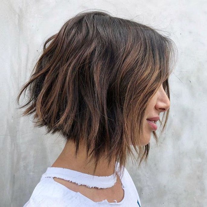 Textured Choppy Bobs That Will Convince You To Make The Cut With Regard To Most Recently Released Long Bob With Choppy Ends (View 11 of 20)