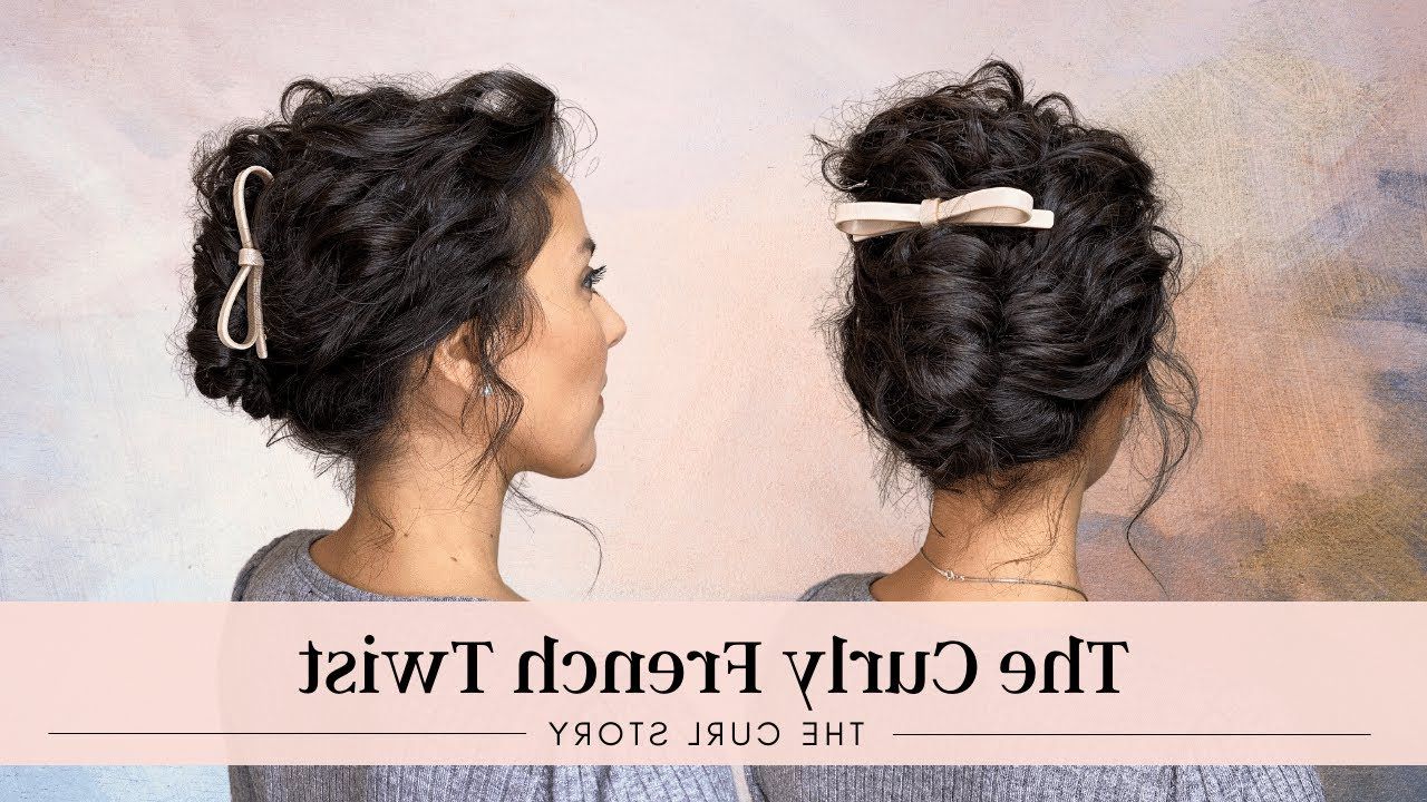 Featured Photo of 15 Collection of French Twist for Wavy Locks