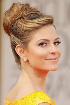 Top 10 Hair Styles, Long Hair Styles,  Thick Hair Styles For Well Known High Bun With A Side Fringe (Gallery 9 of 15)