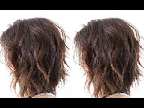 Top Layered Bob Haircut – Youtube For Most Current Shaggy Bob Haircut With Bangs (Gallery 8 of 20)