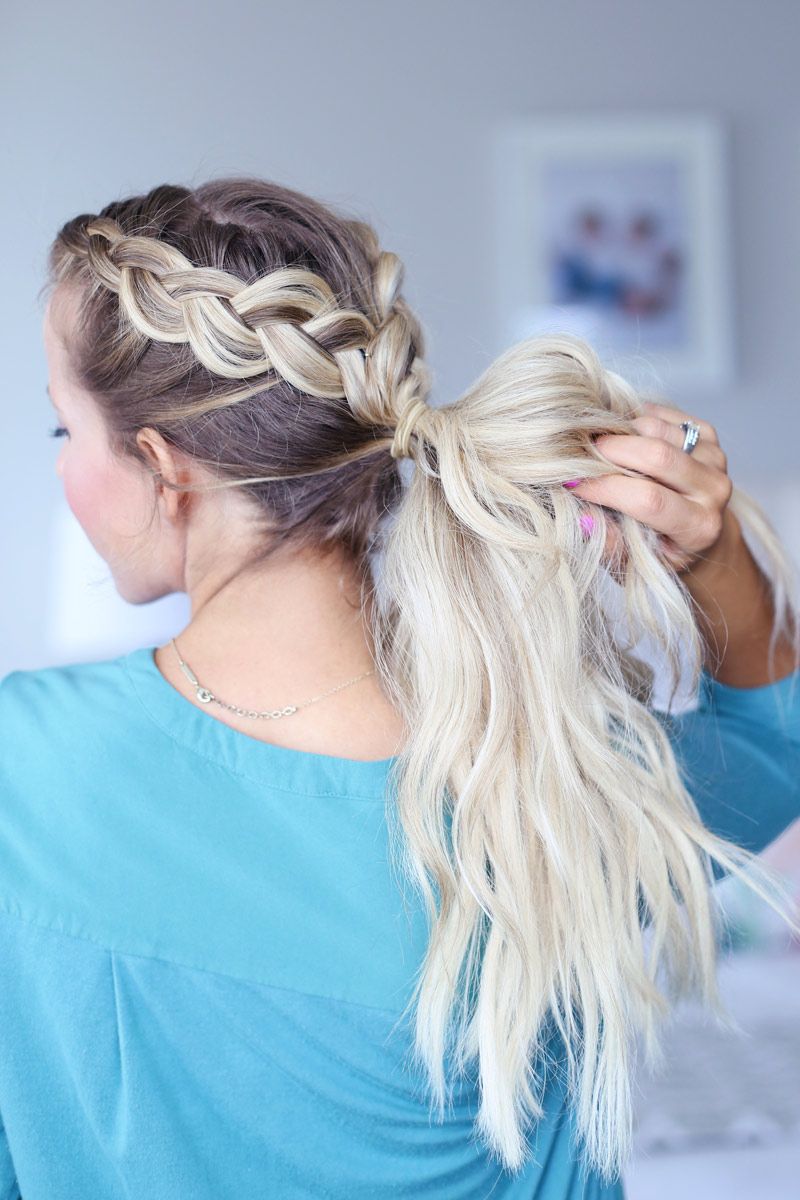 Trendy Braided Updo For Blondes Inside Day To Night Dutch Braid Hairstyles + 2 Ways To Wear Them! (Gallery 7 of 15)