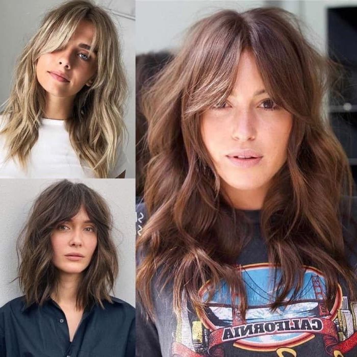 Trendy Curtain Bangs Hairstyle Ideas In 2023 – Hairstyle On Point Pertaining To Current Medium Hair With Long Curtain Bangs (View 8 of 15)