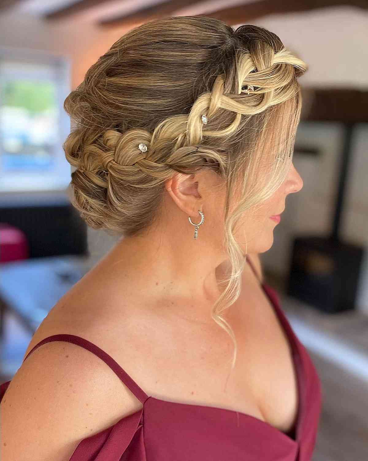 Well Known Elegant Braided Halo Regarding 17 Prettiest Halo Braid Hairstyles To Copy (View 9 of 15)