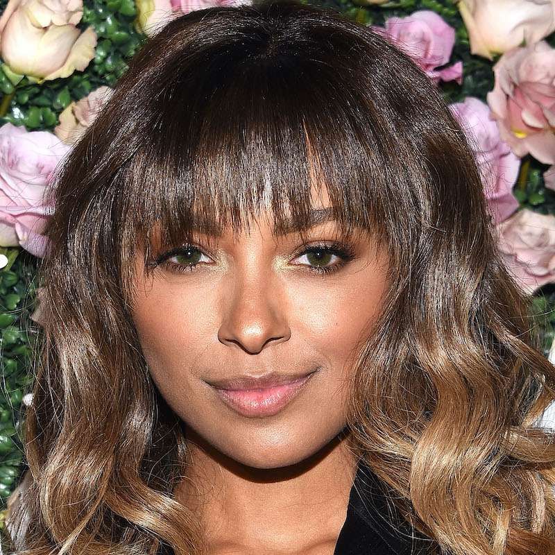 Well Known Slightly Curly Hair With Bangs Throughout 38 Stunning Ways To Rock Curly Hair With Bangs (View 7 of 15)
