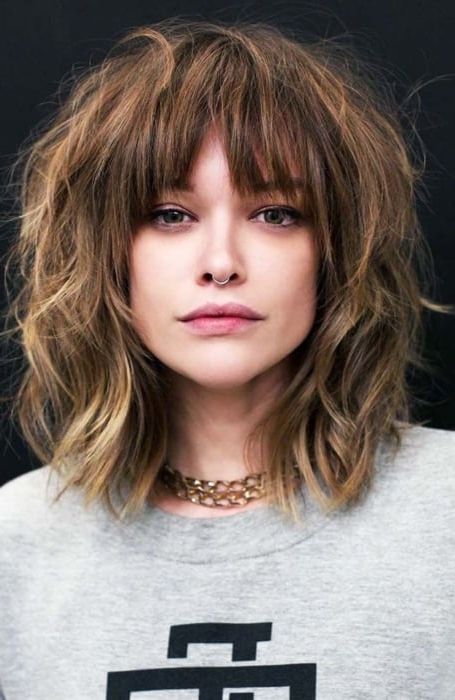 Well Known Wispy Medium Hair With Bangs Throughout 50 Wispy Bangs For All Hair Lengths (2023) (View 15 of 15)