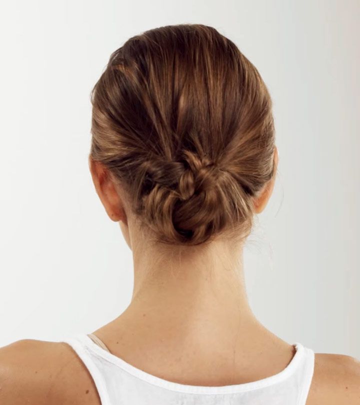 Well Liked Low Bun For Straight Hair Inside How To Do The Low Bun Hairstyle – A Step By Step Tutorial (Gallery 6 of 15)