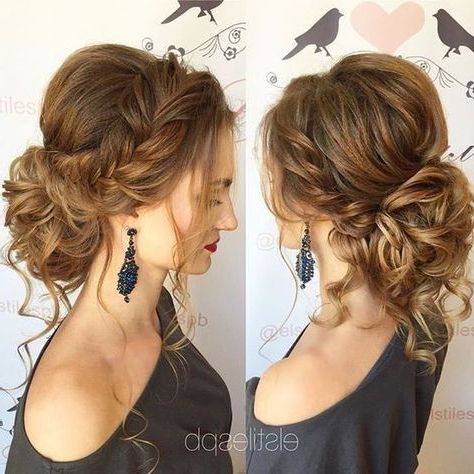 Well Liked Messy Updo For Long Hair Throughout 10 Pretty Messy Updos For Long Hair – Pop Haircuts (View 13 of 15)