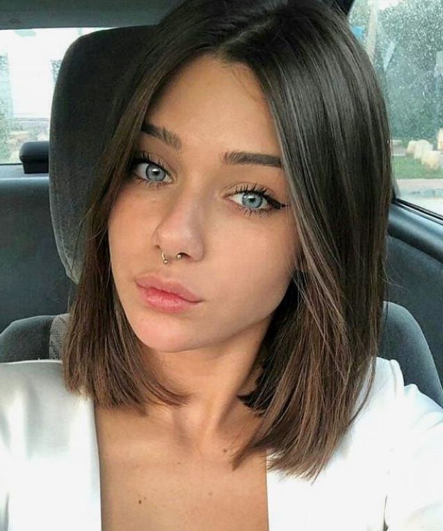 Well Liked Straight Collarbone Bob Within Pin On Hair And Beauty (Gallery 7 of 20)