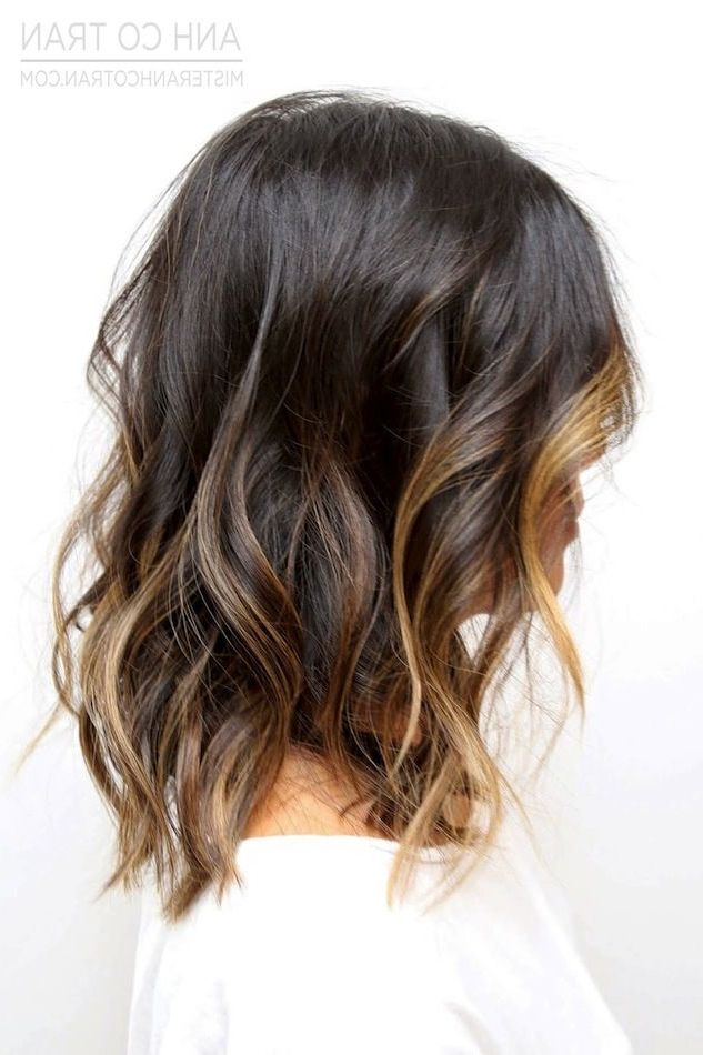 Widely Used Beachy Waves With Ombre Inside Hair Inspiration: Beach Waves With Subtle Ombré Highlights (Gallery 2 of 18)