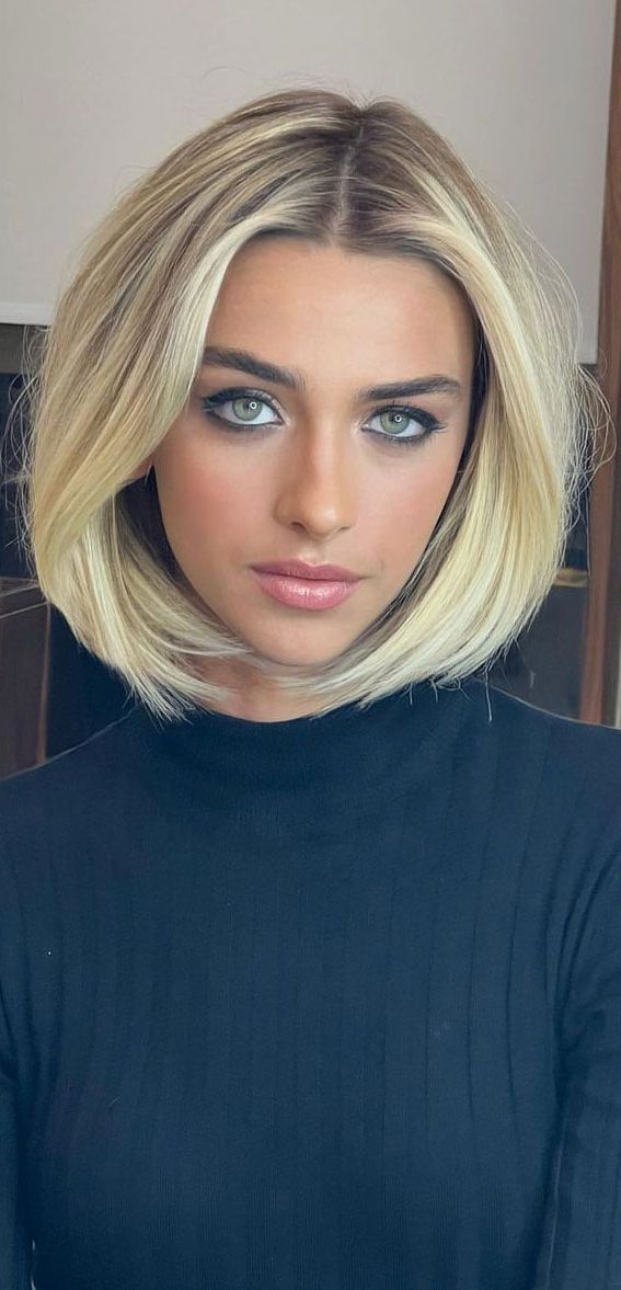 Widely Used The Classic Blonde Haircut Inside 35 Sleek And Chic Bob Hairstyles : Dark Honey Blonde Bob (Gallery 19 of 20)