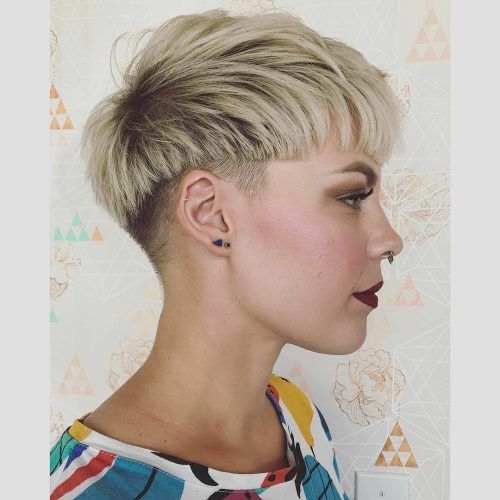Sunset-Inspired Pixie Bob Hairstyles With Nape Undercut (Photo 20 of 20)