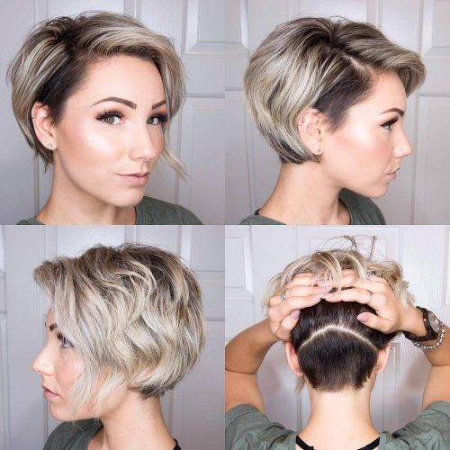Sunset-Inspired Pixie Bob Hairstyles With Nape Undercut (Photo 4 of 20)