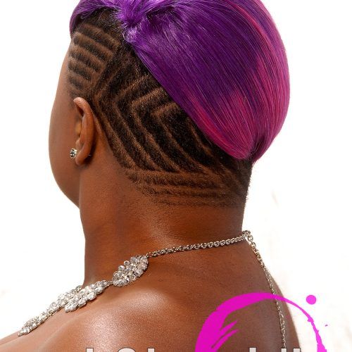 Purple Rain Lady Mohawk Hairstyles (Photo 17 of 20)