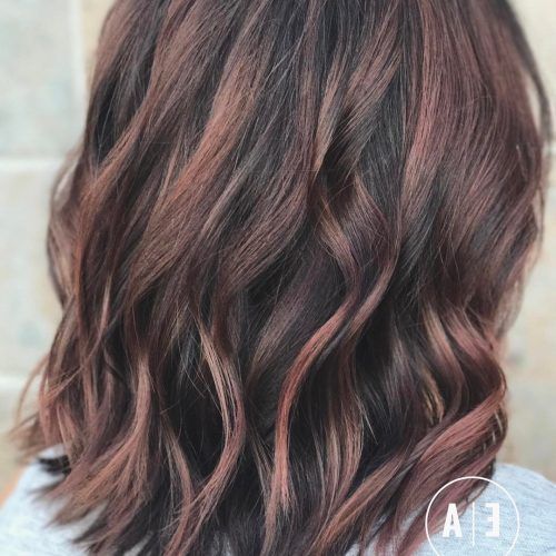 Medium Haircuts With Red Color (Photo 9 of 20)