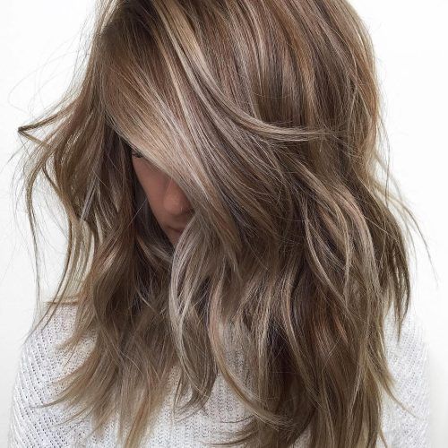 Black To Light Brown Ombre Waves Hairstyles (Photo 18 of 20)