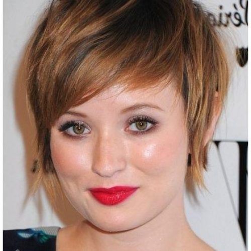 Flattering Short Haircuts For Round Faces (Photo 9 of 20)