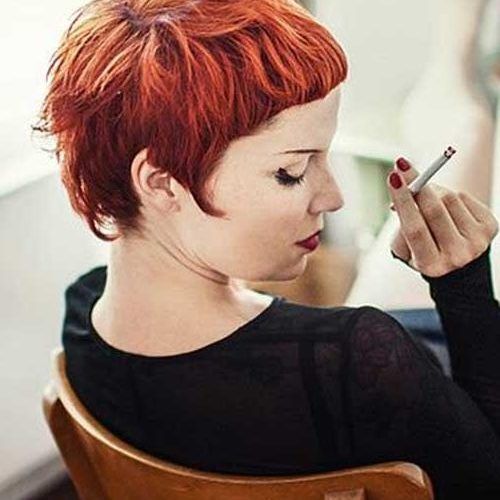Short Haircuts With Red Hair (Photo 18 of 20)