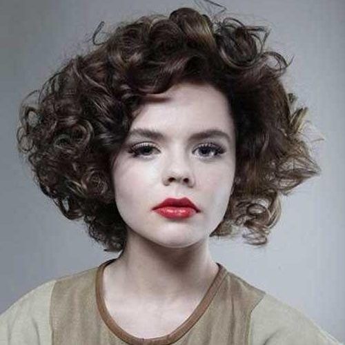 Thick Curly Hair Short Hairstyles (Photo 1 of 20)