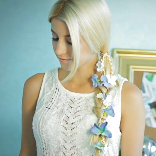 Double Rapunzel Side Rope Braid Hairstyles (Photo 6 of 20)
