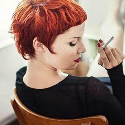 Red Pixie Haircuts (Photo 8 of 20)