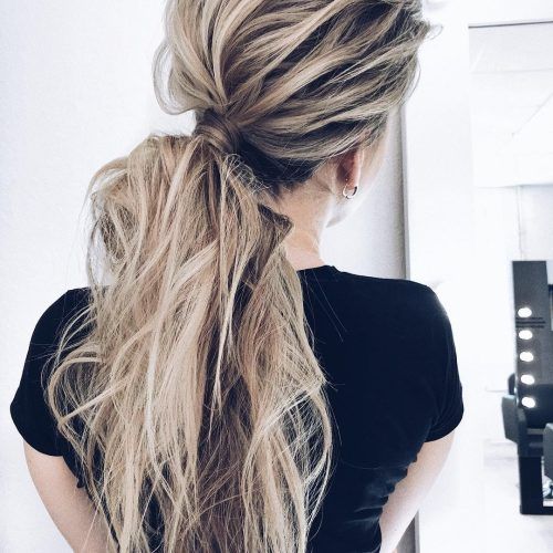 Creative Side Ponytail Hairstyles (Photo 7 of 20)