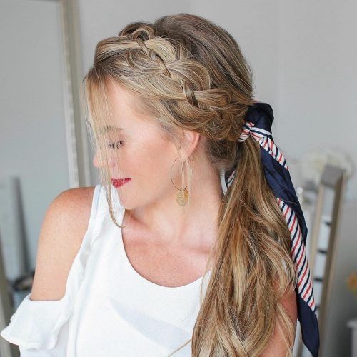 Blonde Flirty Teased Ponytail Hairstyles (Photo 20 of 20)