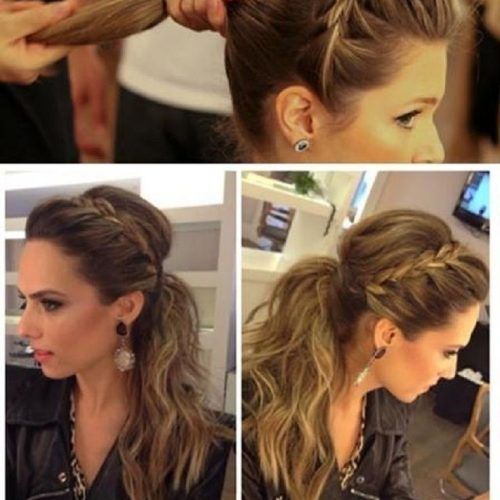 Braided Crown Pony Hairstyles (Photo 13 of 20)
