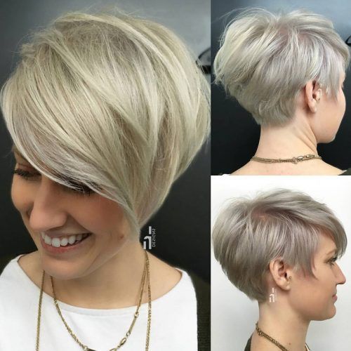 Trendy Pixie Haircuts With Vibrant Highlights (Photo 3 of 20)