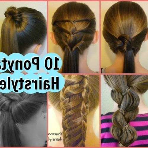 Twin Braid Updo Ponytail Hairstyles (Photo 20 of 20)